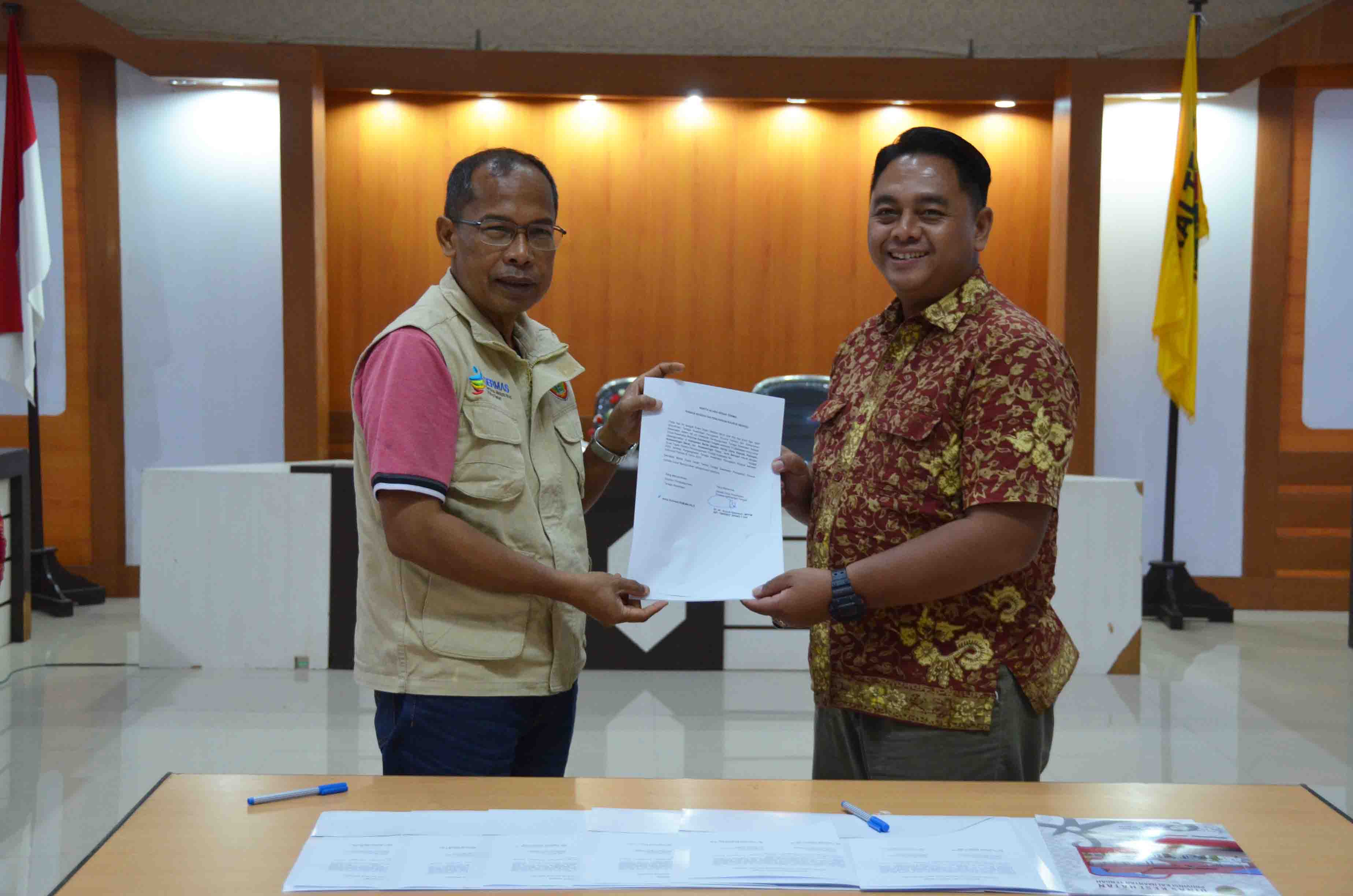 Dinkes Prov. Kalteng Terima Tenaga Kesehatan Penugasan Khusus Berbasis Tim dan Individual Periode III Tahun 2023
