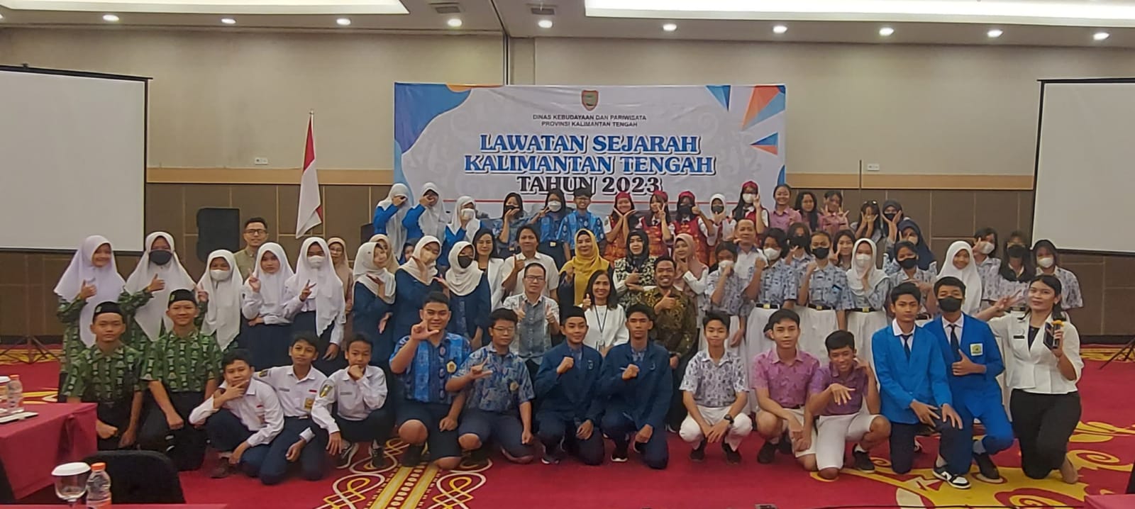 Disbudpar Prov. Kalteng Gelar Kegiatan Lawatan Sejarah Kalteng