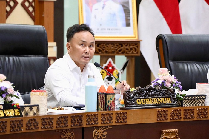 Gubernur Kalteng Sugianto Sabran Buka Rapat Kesiapan Pelaksanaan Pilkada Serentak