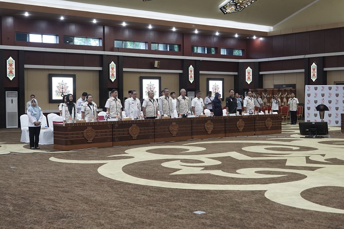 Gubernur Kalteng Sugianto Sabran Buka Rapat Kesiapan Pelaksanaan Pilkada Serentak