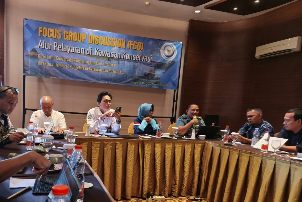 Dislutkan Prov. Kalteng Hadiri FGD Alur Pelayaran Pelabuhan Kumai