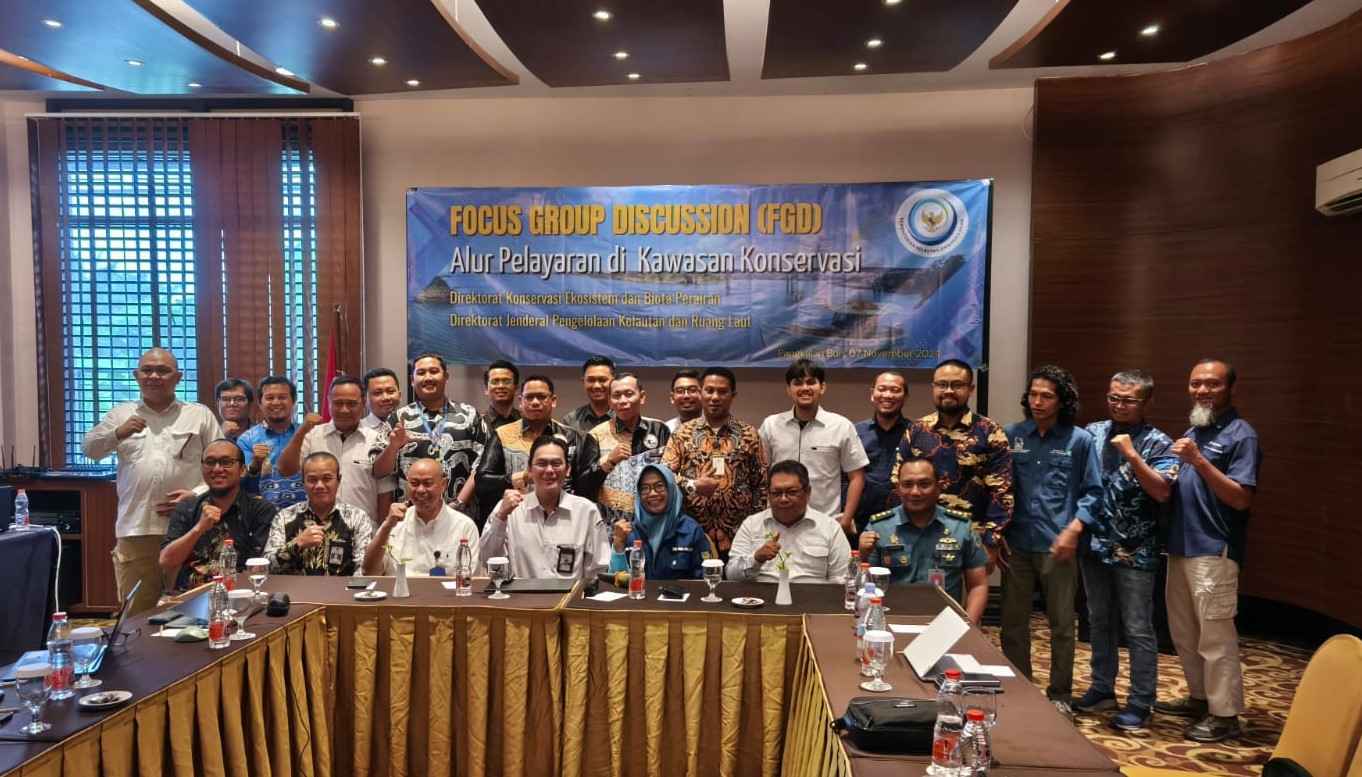 Dislutkan Prov. Kalteng Hadiri FGD Alur Pelayaran Pelabuhan Kumai