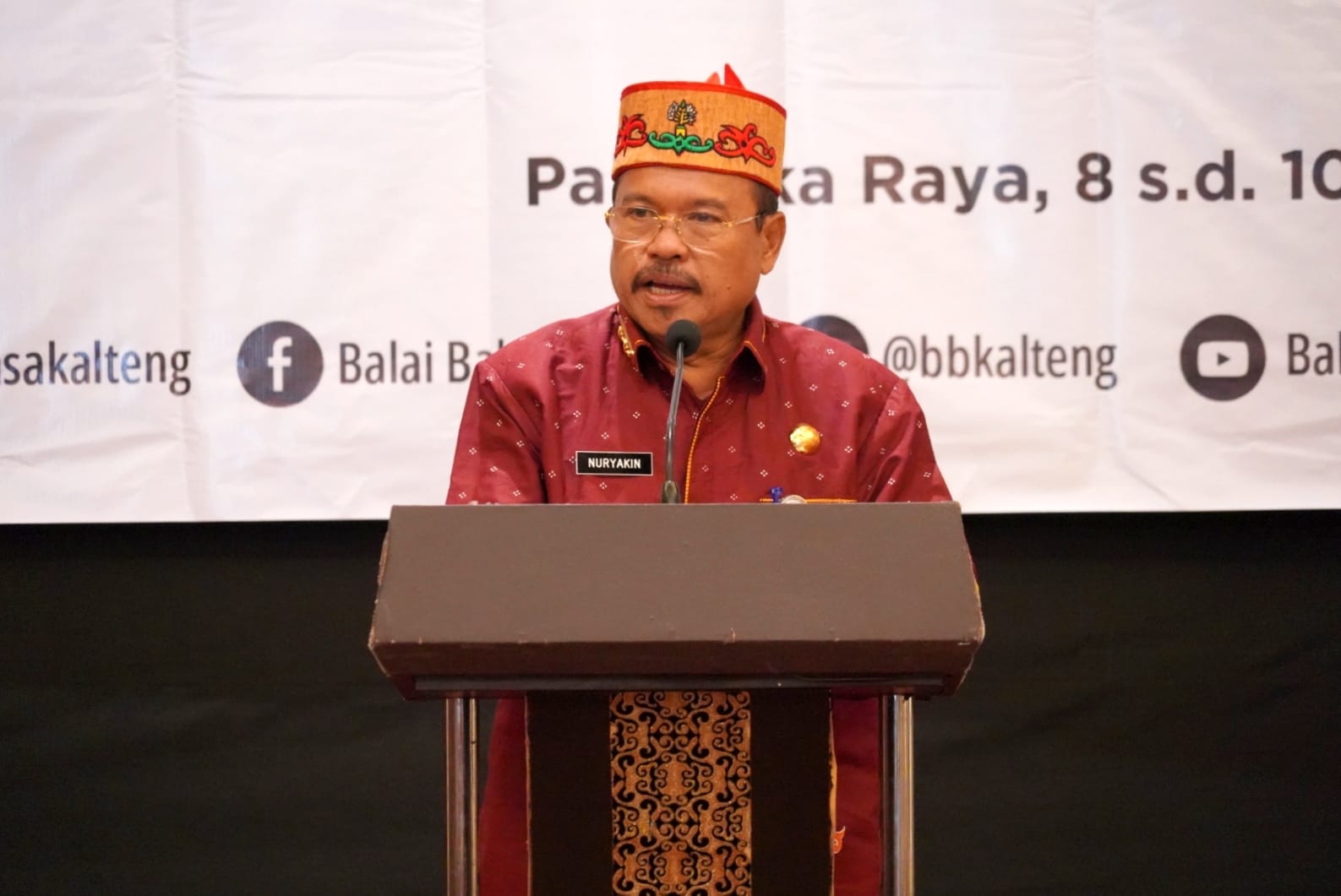 Sekda Prov. Kalteng Buka Rakor Antara Pemerintah Daerah Dan Pakar Dalam Rangka Implementasi Model Perlindungan Bahasa Daerah