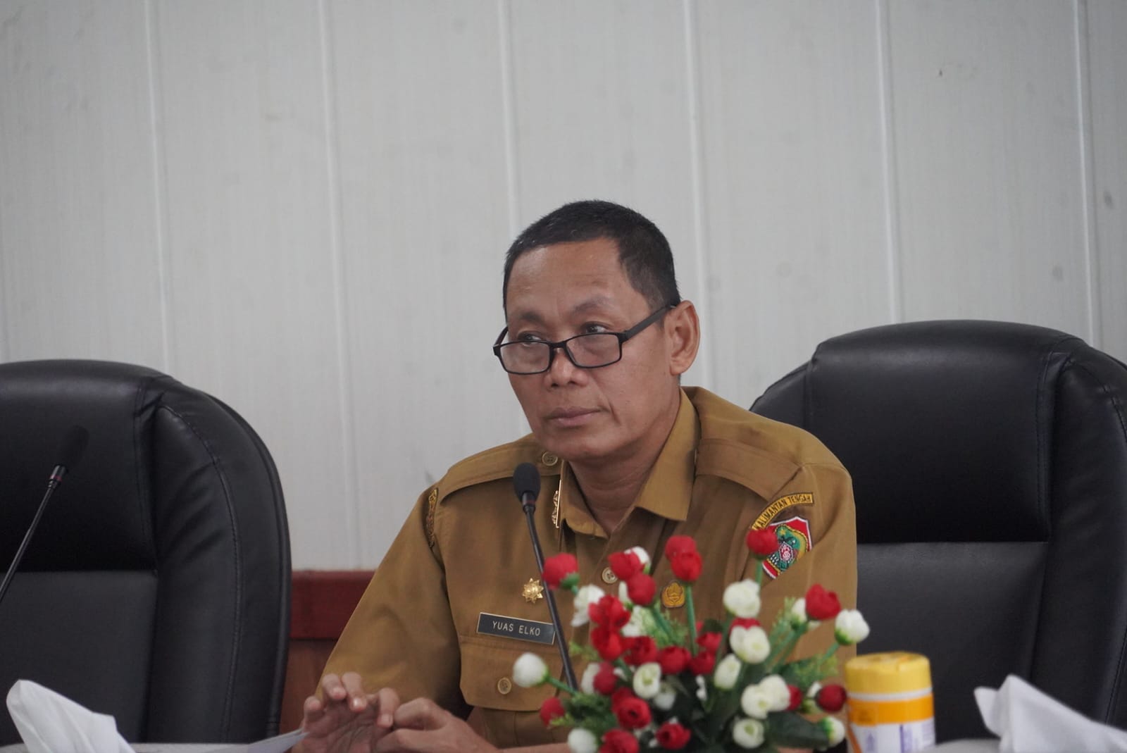 Sahli Yuas Elko Hadiri Rakor Pengendalian Inflasi Tahun 2025 dan Pembahasan Antisipasi Cuaca Ekstrem pada Periode Idul Fitri 1446 H