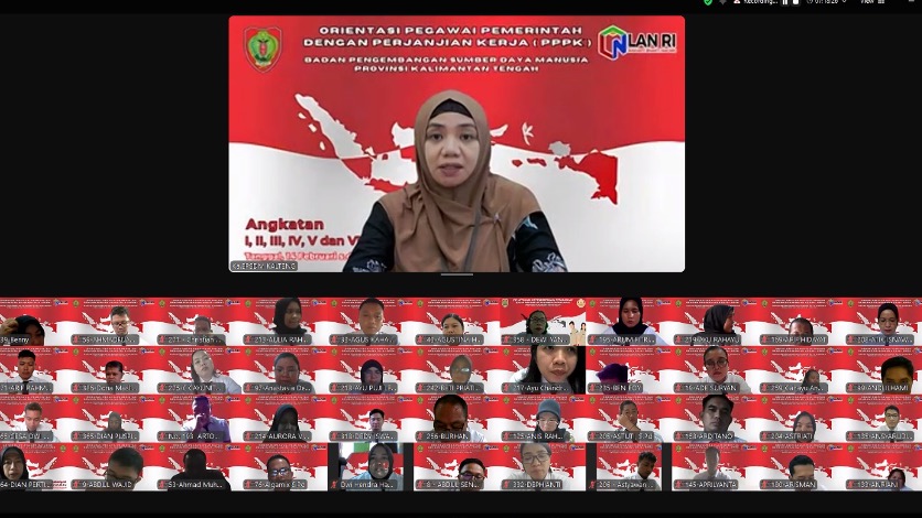 Kegiatan Orientasi PPPK Angkatan II Lingkup Provinsi Kalteng Resmi Ditutup