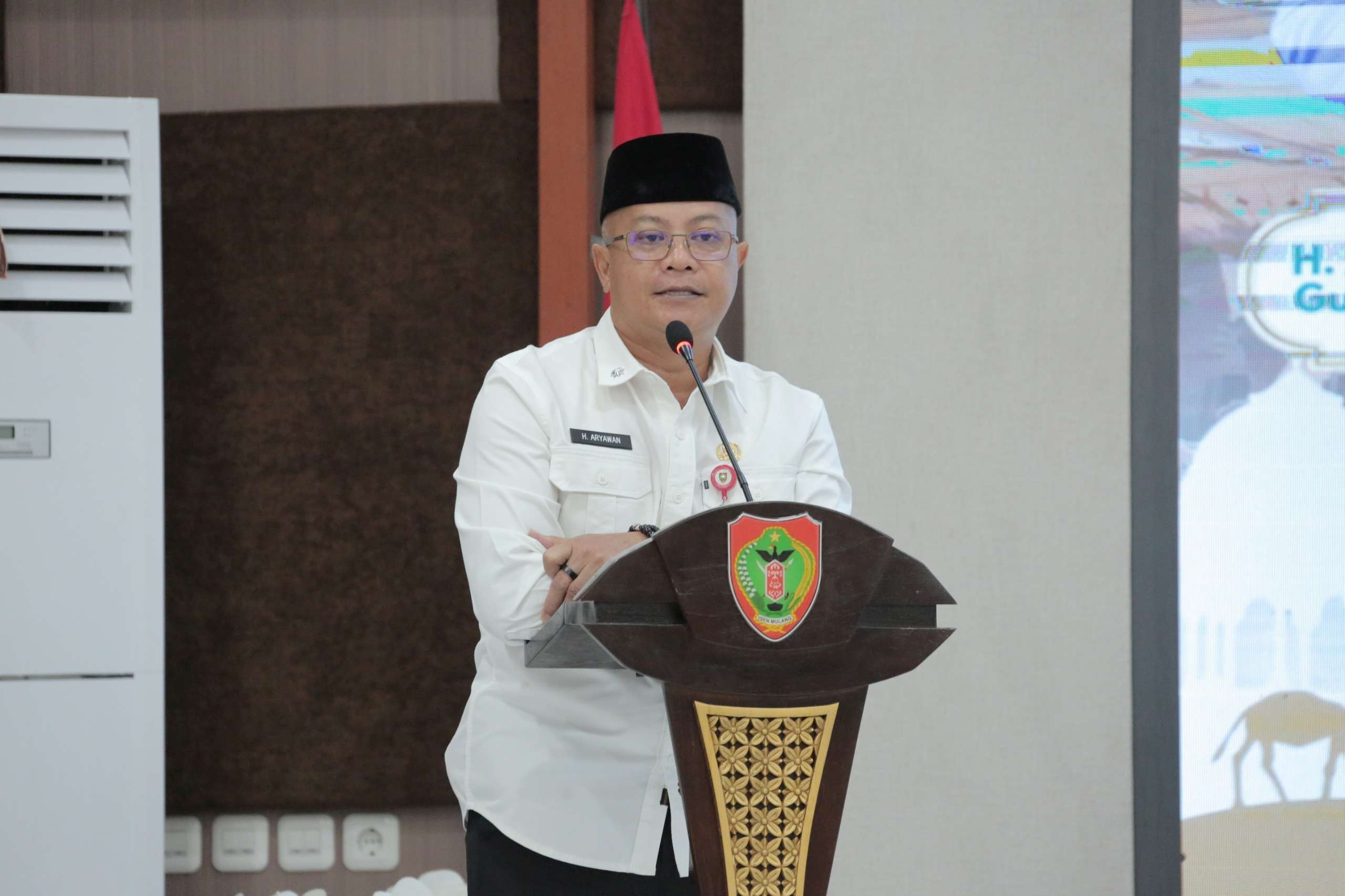 Keluarga Besar Dinas PMD Prov. Kalteng Gelar Halalbihalal