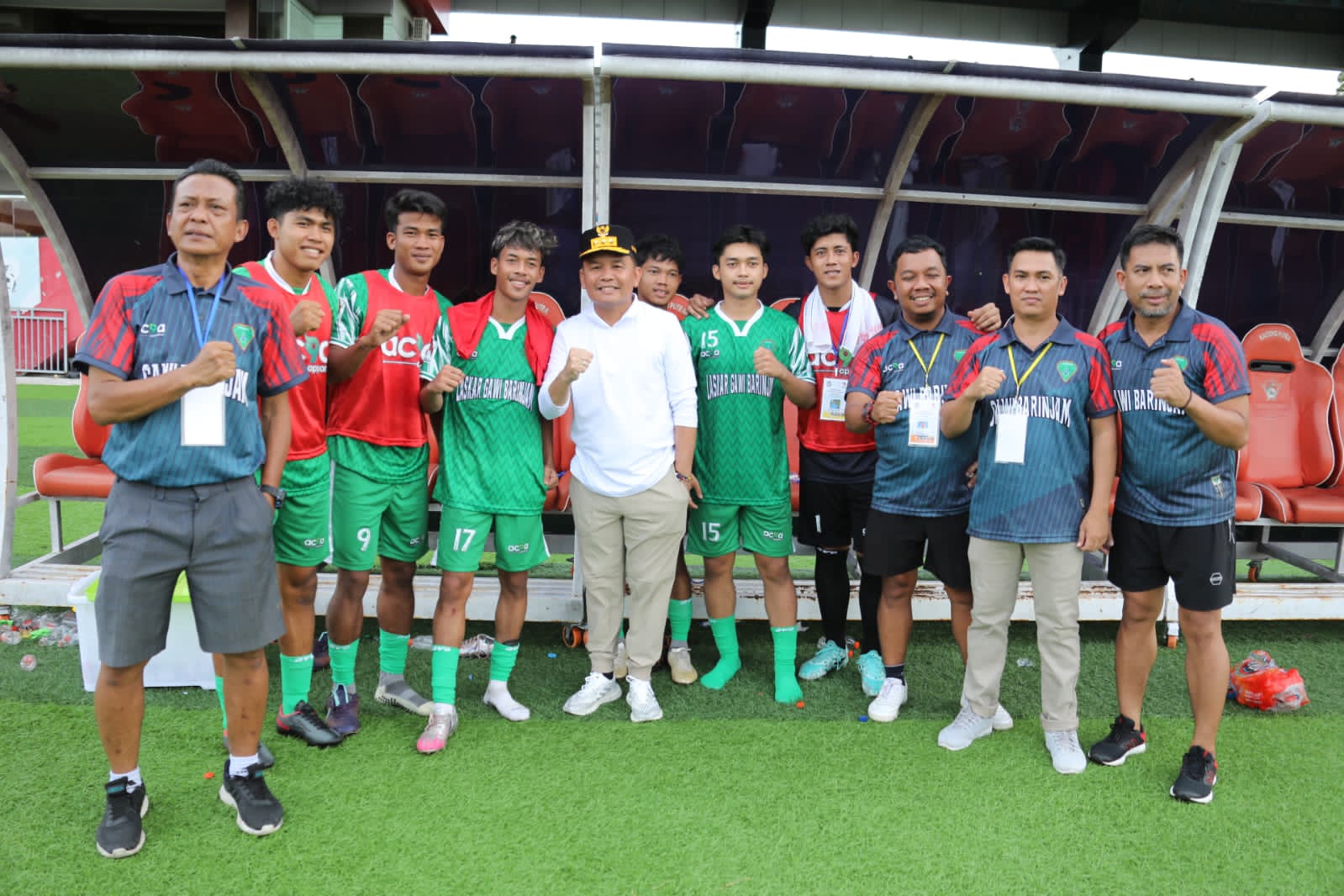 Gubernur Kalteng Agustiar Sabran Tinjau Stadion Tuah Pahoe