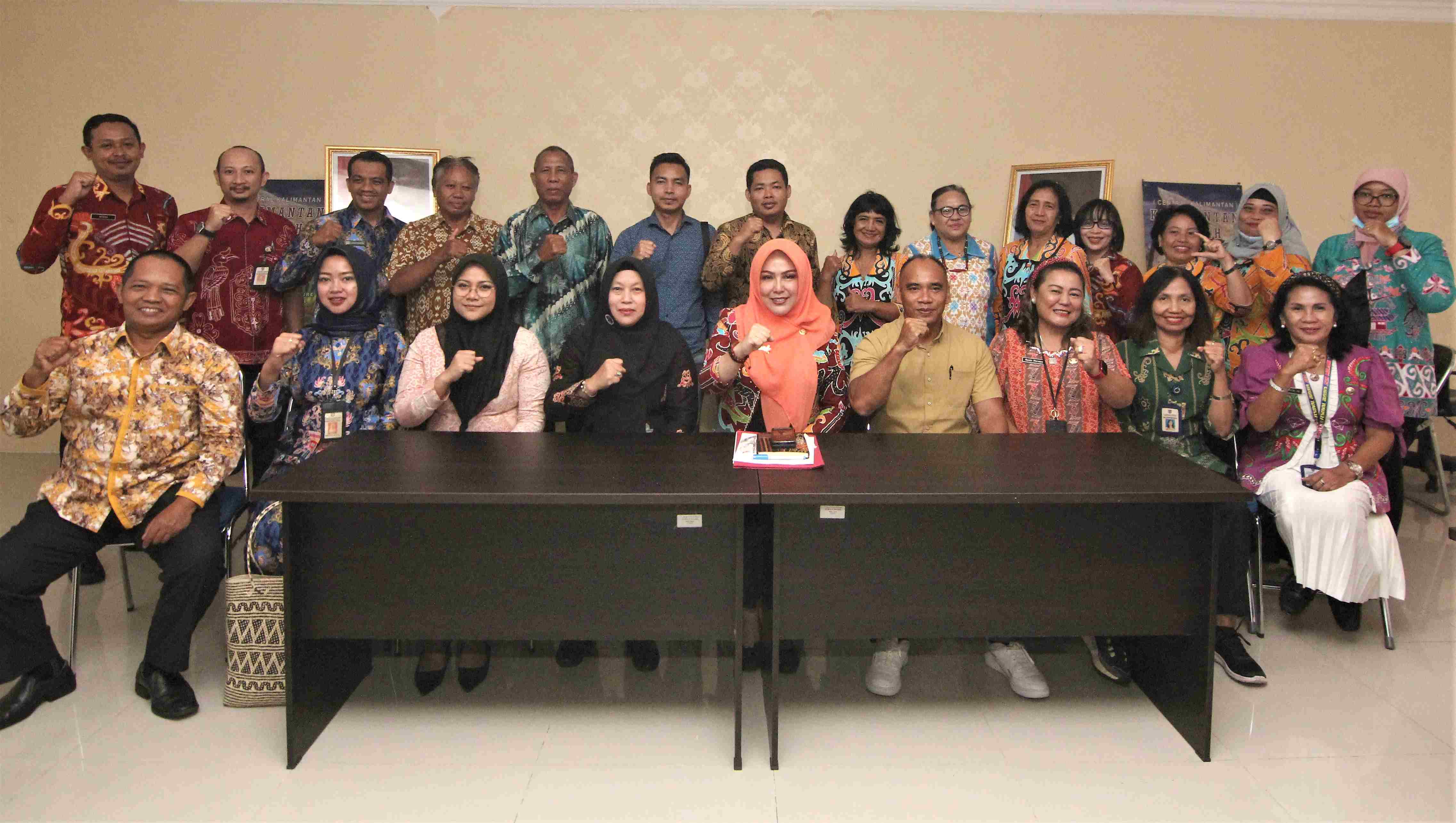 Disbudpar Kalteng Sambut Wakil Ketua Komisi IV DPRD Kabupaten Kotawaringin Timur