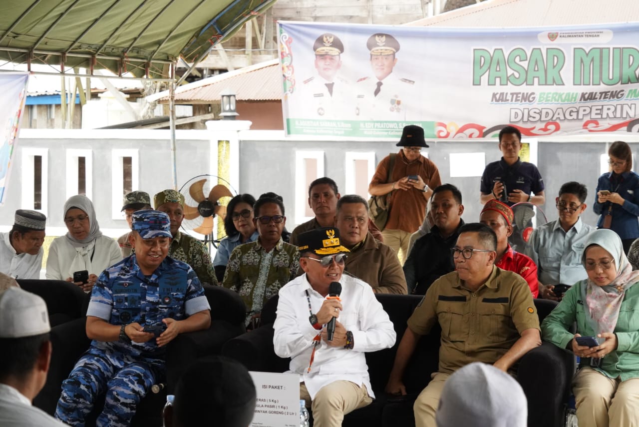 Upaya Pengendalian Inflasi Daerah, Pemprov Kalteng Gelar Pasar Murah