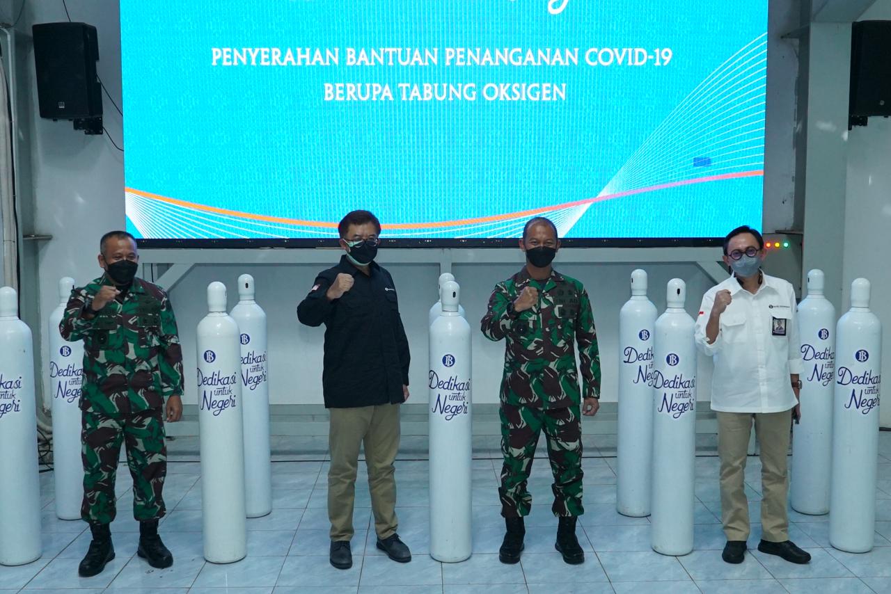 BI salurkan bantuan oksigen dukung penanganan pandemi