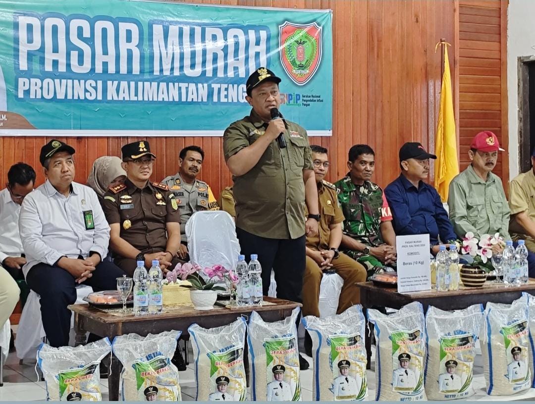 Pemprov Kalteng Gencar Lakukan Upaya Pengendalian Inflasi Melalui Pasar Murah