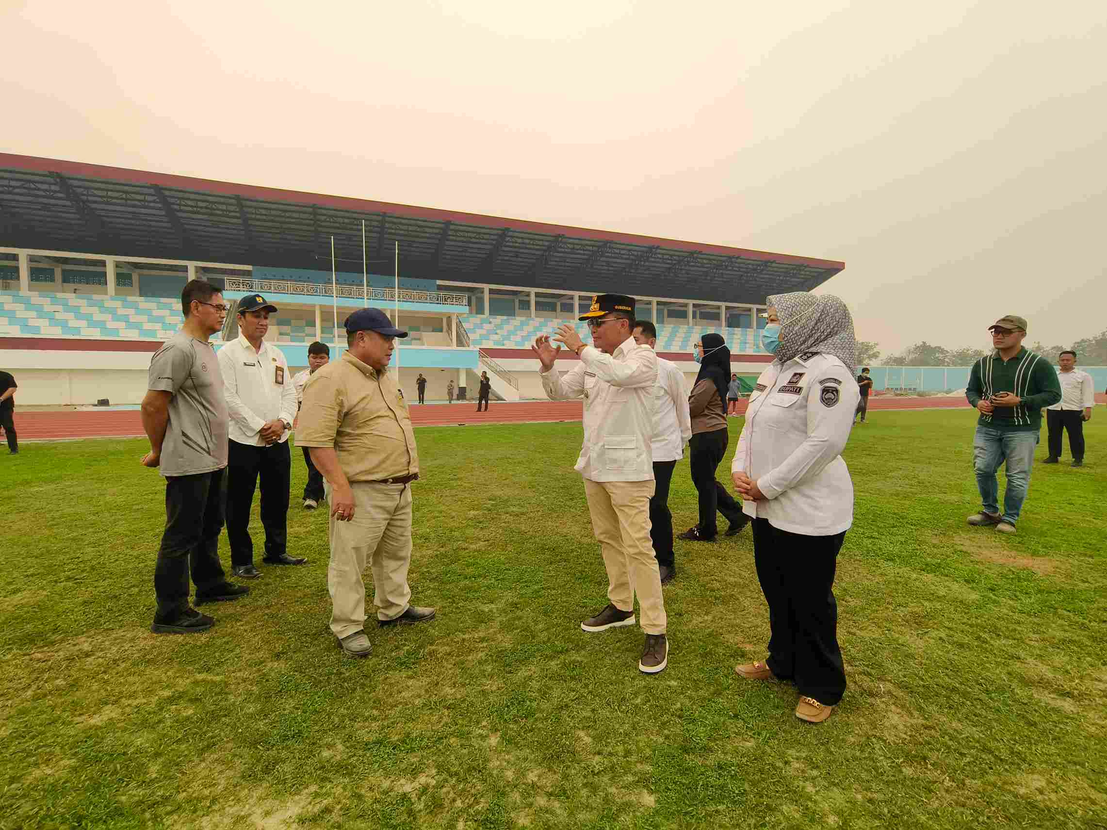 Persiapan Porprov XIII Kalteng Dimatangkan, Pembangunan Venue di Kobar Capai 90 Persen