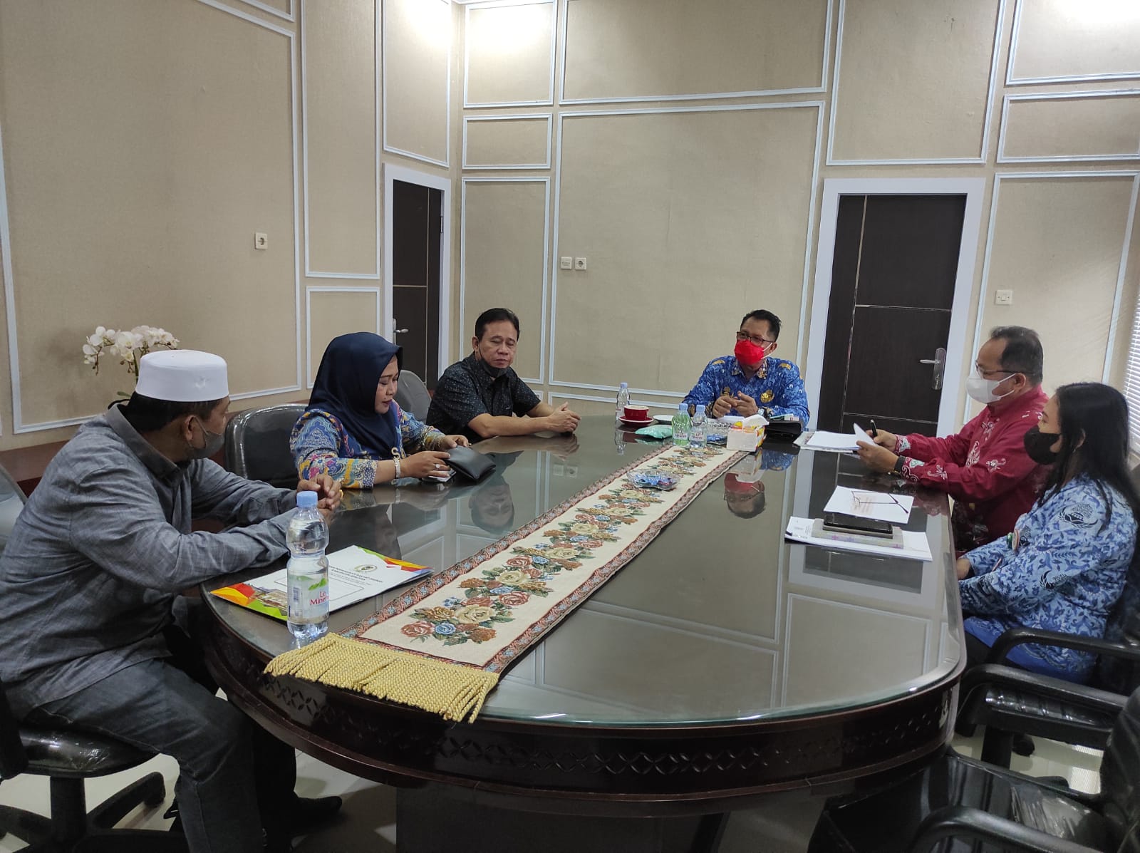 Dislutkan Prov. Kalteng Terima Kedatangan Anggota DPRD Kab. Seruyan