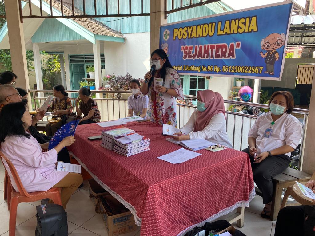 RSJ Kalawa Atei Gelar Penyuluhan Kesehatan Geriatri bekerja sama dengan UPT Puskesmas Bukit Hindu