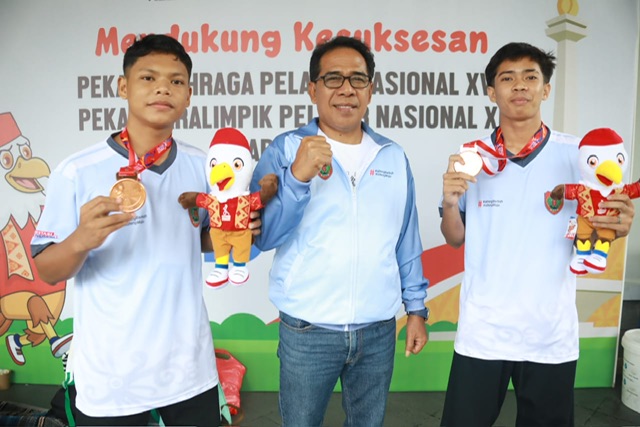 Atlet Kalteng dari Cabang Olahraga Pencak Silat Berhasil Raih Medali Perunggu