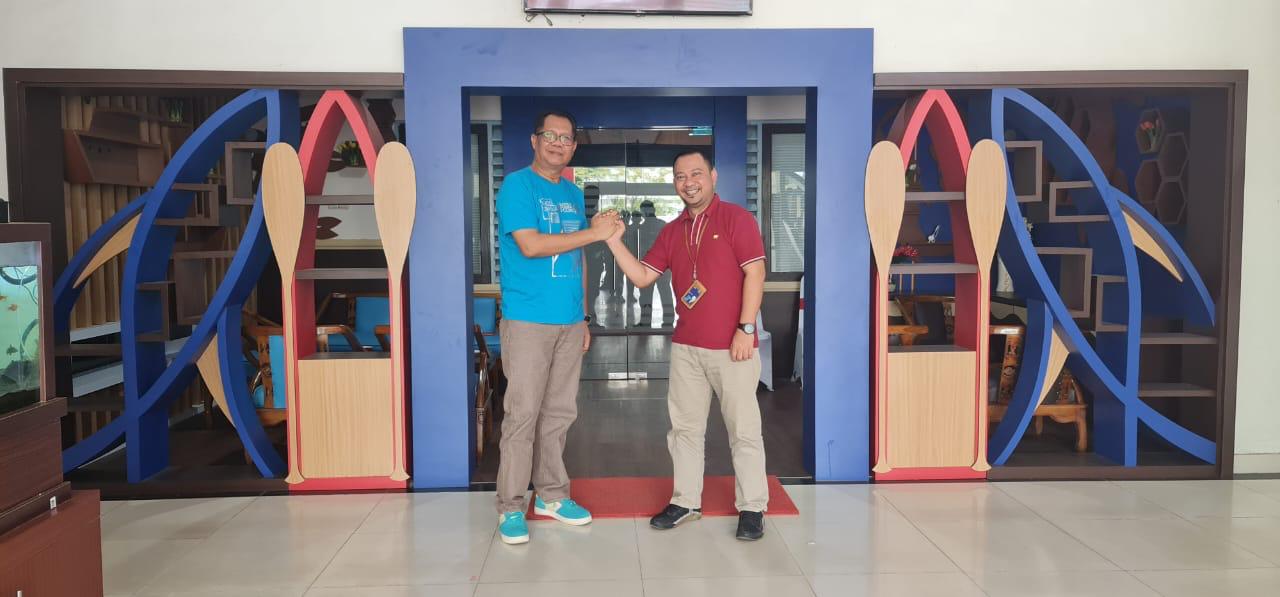 Kepala Dislutkan Prov. Kalteng Terima Kunjungan Dari Representative Office Manager Jasindo Sampit
