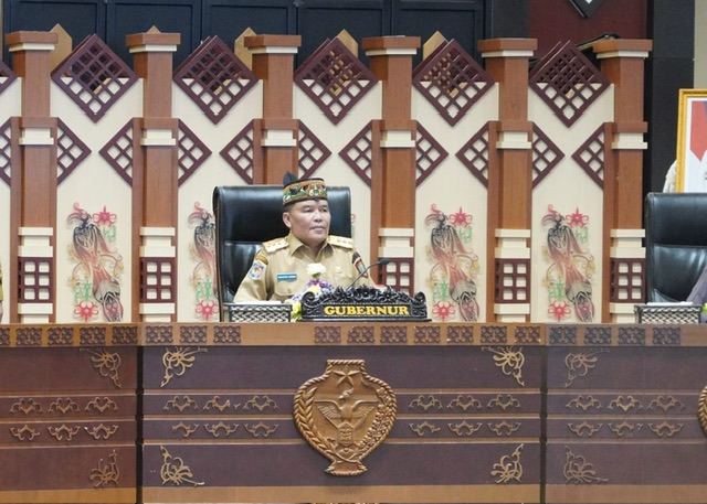 Gubernur Kalteng Agustiar Sabran Bersama Wagub Kalteng Edy Pratowo Gelar Pertemuan