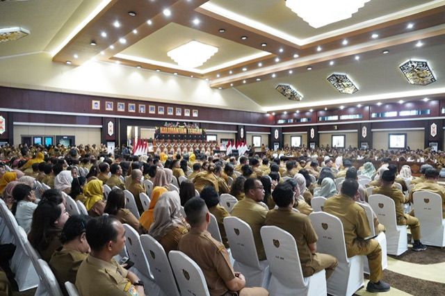 Gubernur Kalteng Agustiar Sabran Bersama Wagub Kalteng Edy Pratowo Gelar Pertemuan