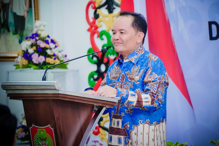 Kepala BAPPERIDA Prov. Kalteng Leonard S. Ampung Hadiri Ramah Tamah Komisi III DPR RI dan Pemprov Kalteng