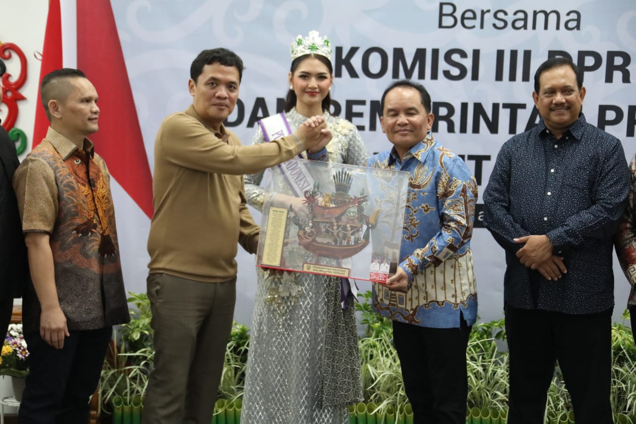 Gubernur Kalteng Agustiar Sabran Gelar Ramah Tamah Bersama Komisi III DPR RI