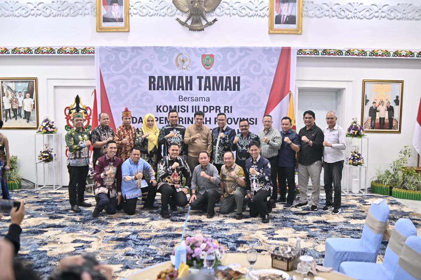 ‎Gubernur Kalteng Gelar Acara Ramah Tamah Bersama Komisi III DPR RI