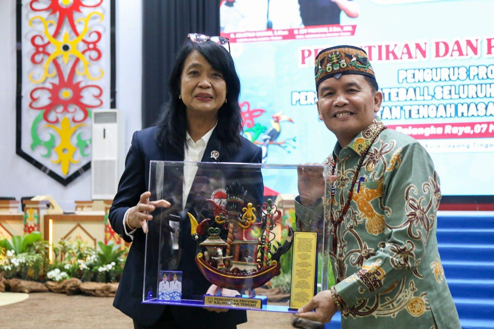 Gubernur Kalteng Agustiar Sabran, Ikuti Pelantikan Pengprov PERGATSI 2026–2030