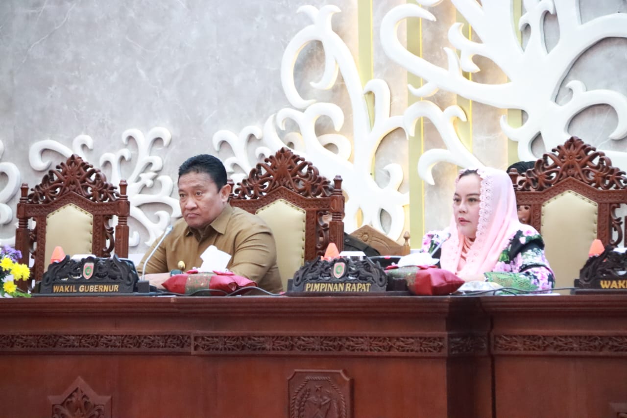 Wagub Kalteng Edy Pratowo Hadiri Rapat Paripurna ke-5 Masa Persidangan II Tahun Sidang 2024