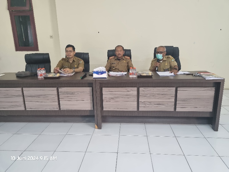 Inspektur Daerah Prov. Kalteng Saring Pimpin Entry Meeting Pengawasan Penyelenggaraan Pemerintahan Daerah Kabupaten Kotawaringin Timur TA 2024
