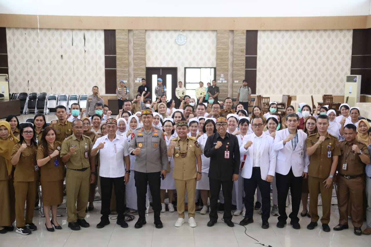 Gubernur Kalteng Agustiar Sabran : Pemprov Kalteng Terus Berkomitmen Untuk Tingkatkan Mutu Layanan Kesehatan
