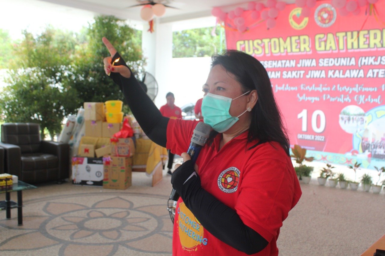 RSJ Kalawa Atei Gelar Customer Gathering Dalam Peringati Hari Kesehatan Jiwa Sedunia