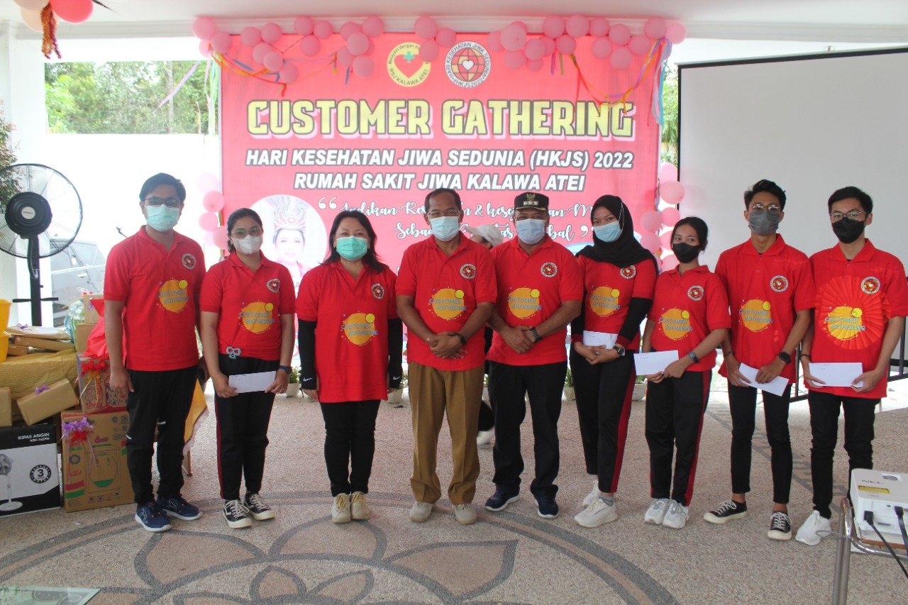 RSJ Kalawa Atei Gelar Customer Gathering Dalam Peringati Hari Kesehatan Jiwa Sedunia