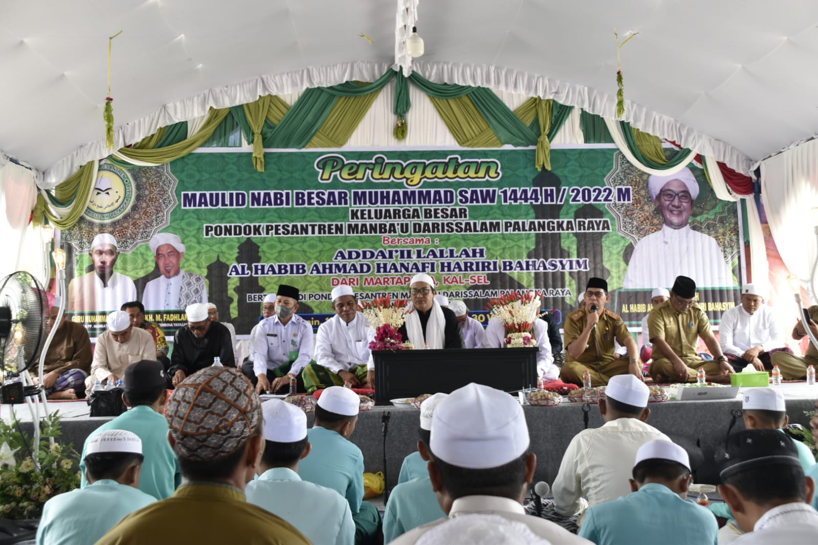 Peringatan Maulid Nabi Muhammad SAW 1444 H/2022 M Di Pondok Pesantren Manba`u Darissalam