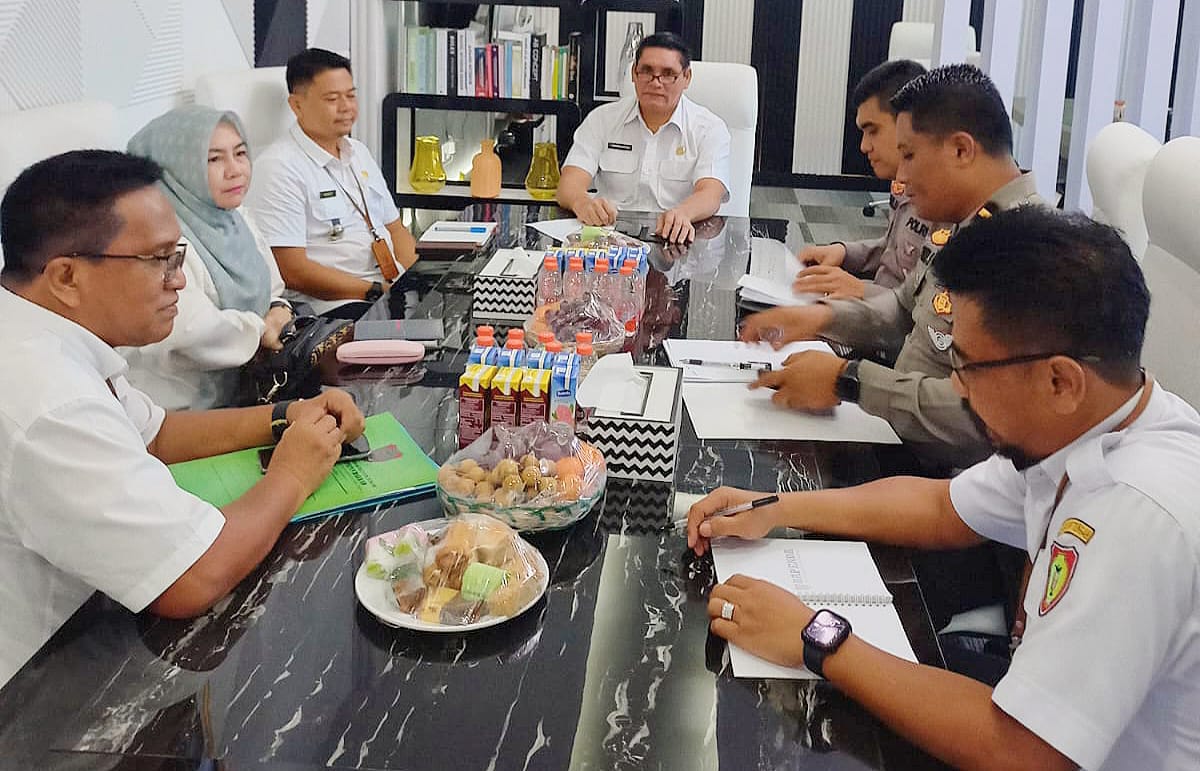 Bapenda Adakan Rakor Inovasi Layanan E-Pahari Bersama Ditlantas Polda Provinsi Kalteng