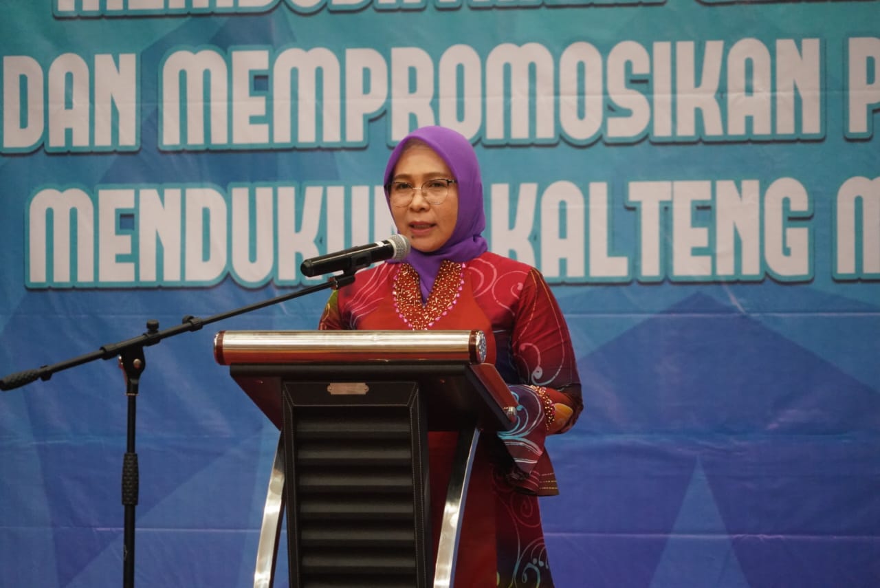 Bunda Literasi Prov. Kalteng Ivo Sugianto Sabran Kukuhkan Bunda Literasi di Beberapa Kabupaten/Kota