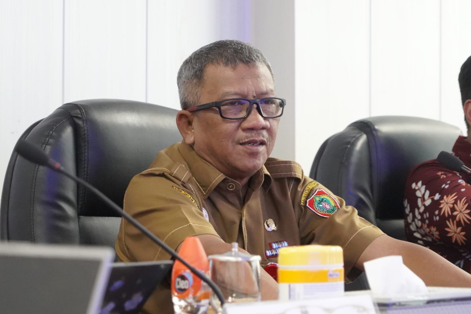 Plt Sekda Prov Kalteng M. Katma F. Dirun Pimpin Rakor Percepatan Penerapan BLUD di SMKN