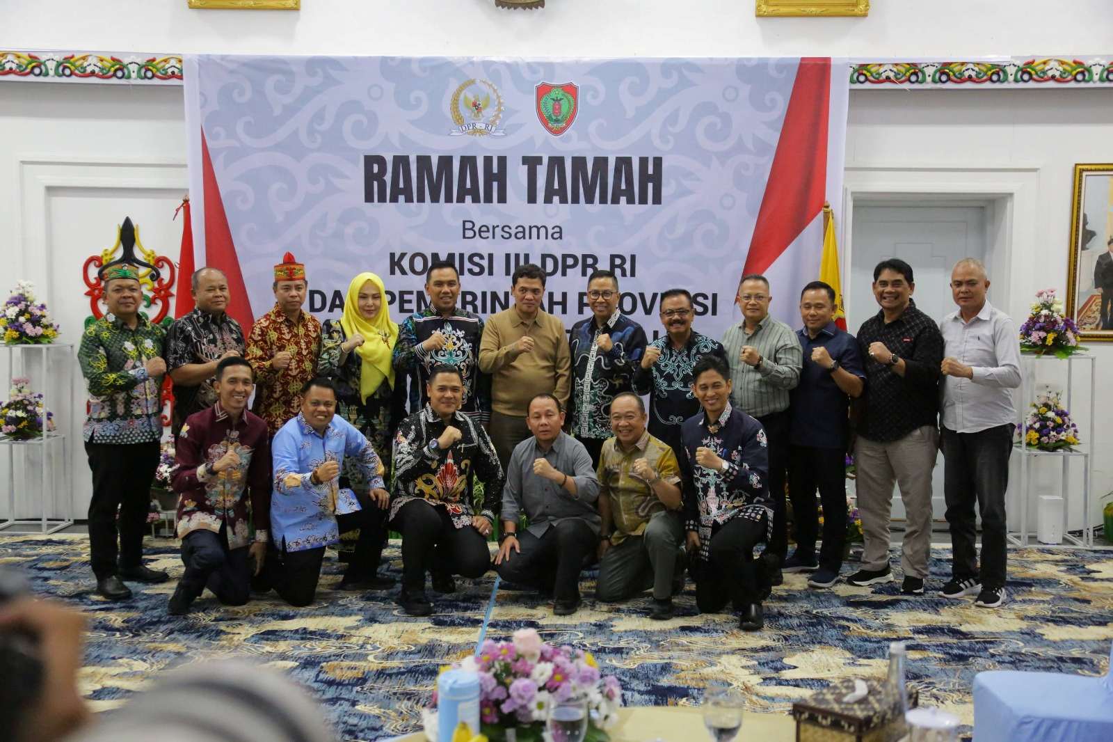 Kadis PMD Prov. Kalteng Turut Hadiri Ramah Tamah Bersama Komisi III DPR RI