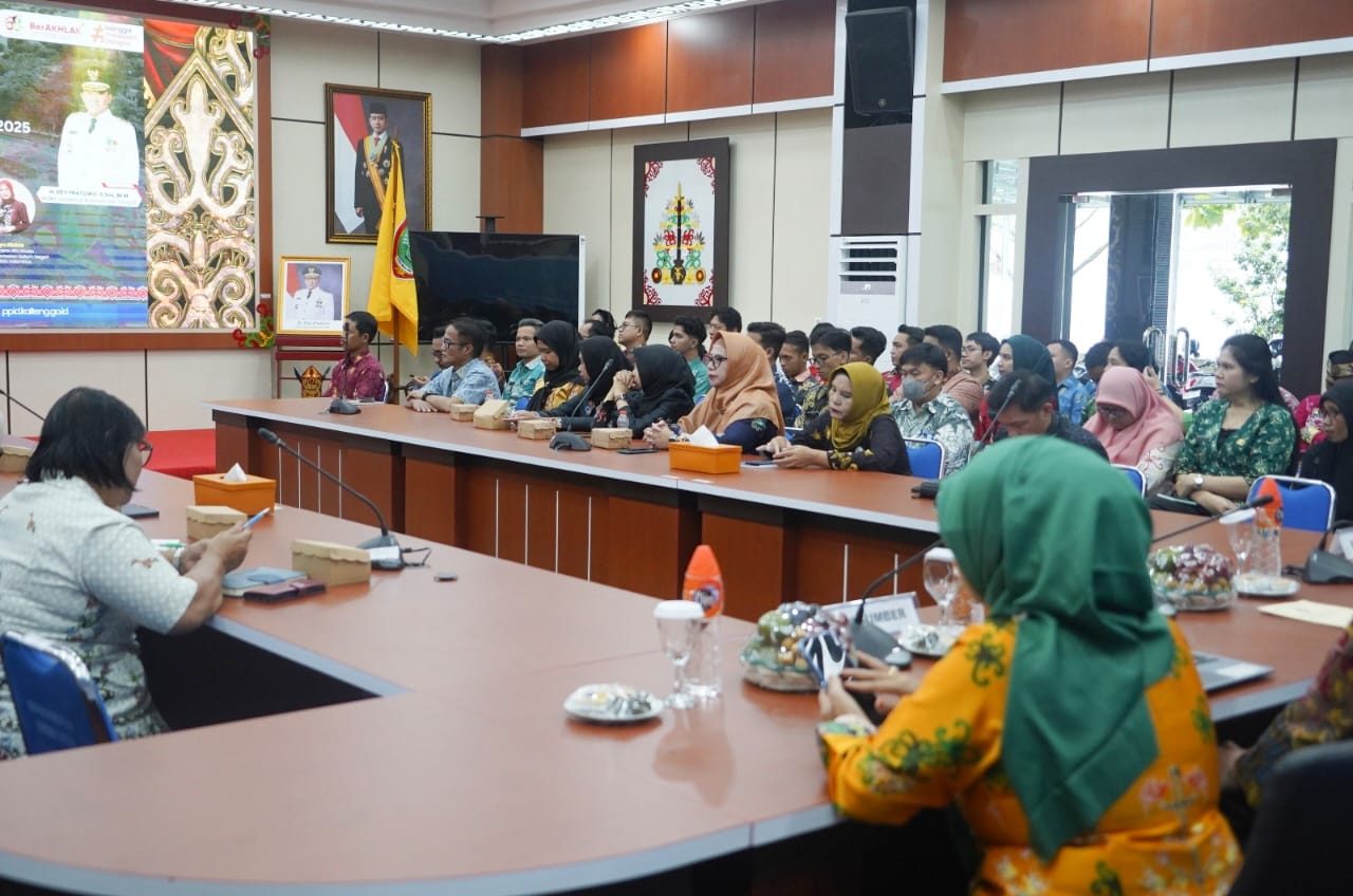 Diskominfosantik Prov. Kalteng Gelar Bimtek Peningkatan Kapasitas PPID Serta Pengelola SP4N-LAPOR Tahun 2025