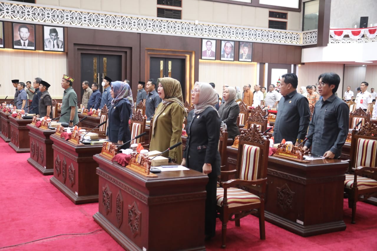 Wagub Kalteng Edy Pratowo Hadiri Rapur ke-10 Masa Persidangan III Tahun Sidang 2025