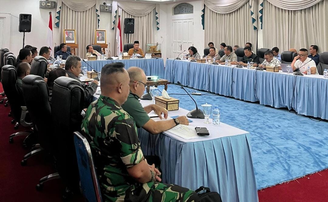 Dinas TPHP Prov. Kalteng Audiensi Program Cetak Sawah Dengan Gubernur Kalteng