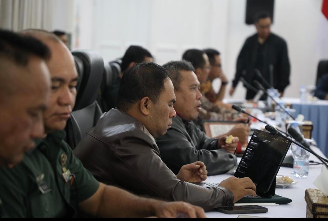 Dinas TPHP Prov. Kalteng Audiensi Program Cetak Sawah Dengan Gubernur Kalteng