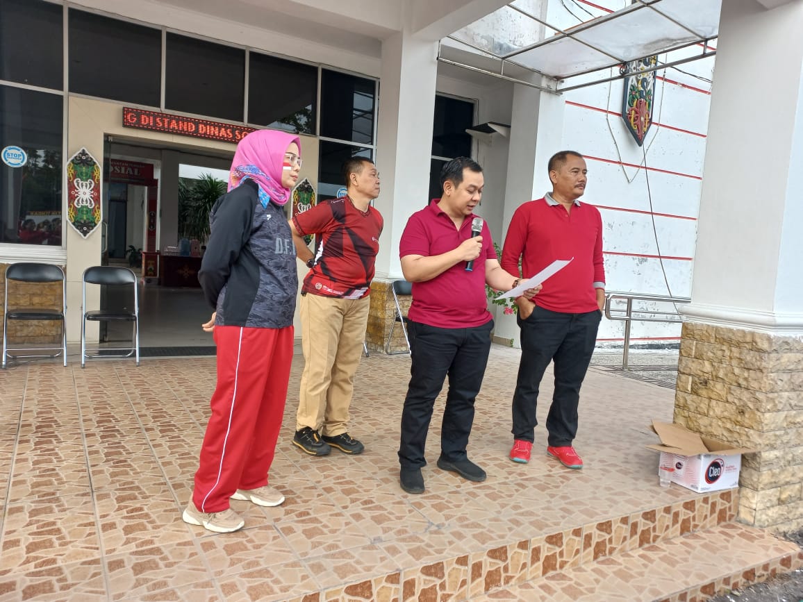 Dinas Sosial Prov. Kalteng Adakan Perlombaan Untuk Meriahkan Peringatan HUT ke 78 RI