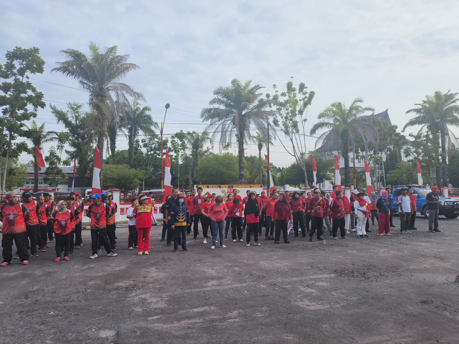 Dinas Sosial Prov. Kalteng Adakan Perlombaan Untuk Meriahkan Peringatan HUT ke 78 RI