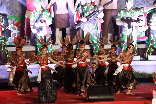 Disbudpar Prov. Kalteng Gelar Seni Budaya Semarak HUT ke-79 RI di Bumi Tambun Bungai