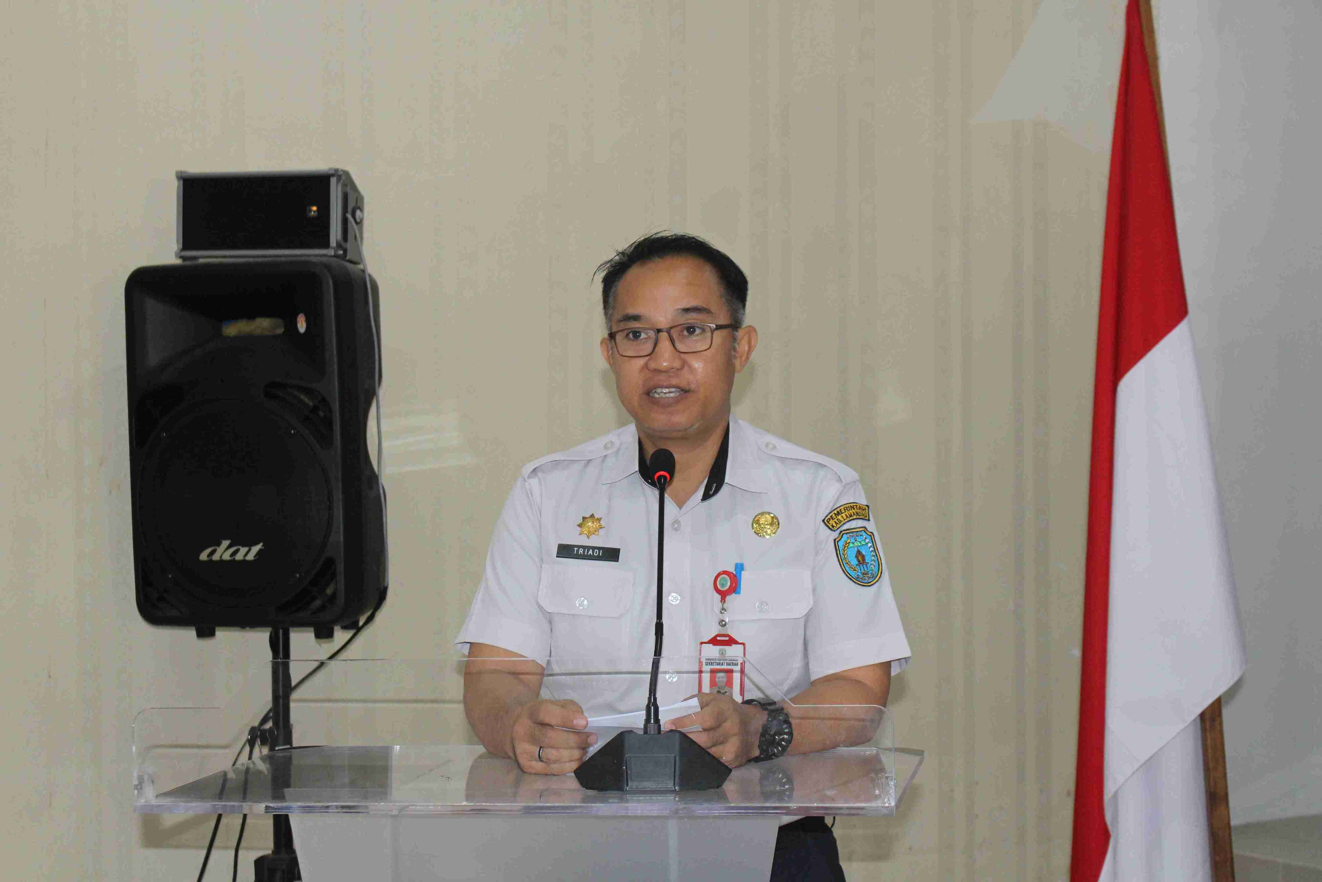 Inspektorat Prov. Kalteng Lakukan Sosialisasi Perluasan Percontohan Desa Anti Korupsi di Kabupaten Lamandau