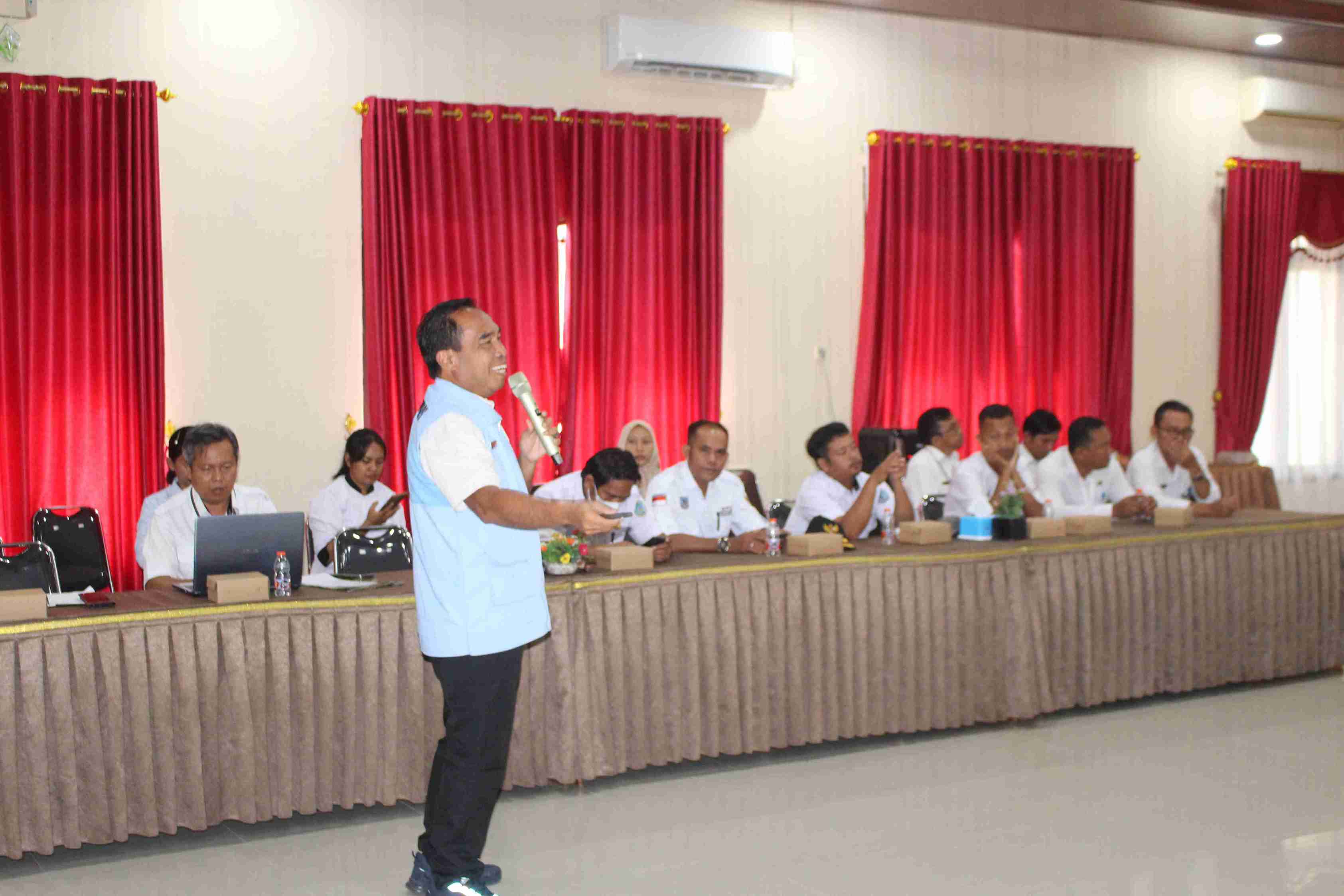 Inspektorat Prov. Kalteng Lakukan Sosialisasi Perluasan Percontohan Desa Anti Korupsi di Kabupaten Lamandau
