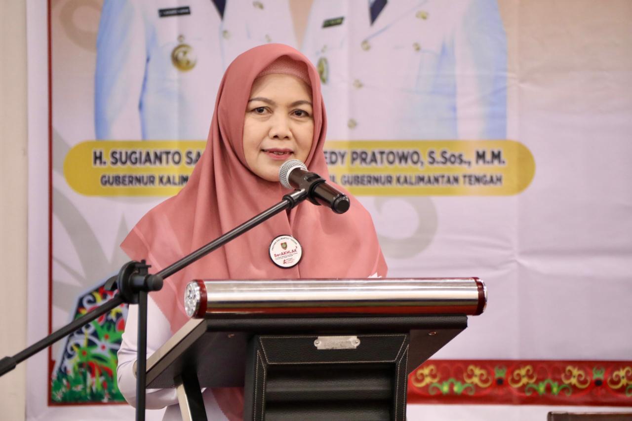 Asisten Ekbang Sri Widanarni Buka Rakor dan Sinkronisasi Bidang Kawasan Permukiman se-Kalteng