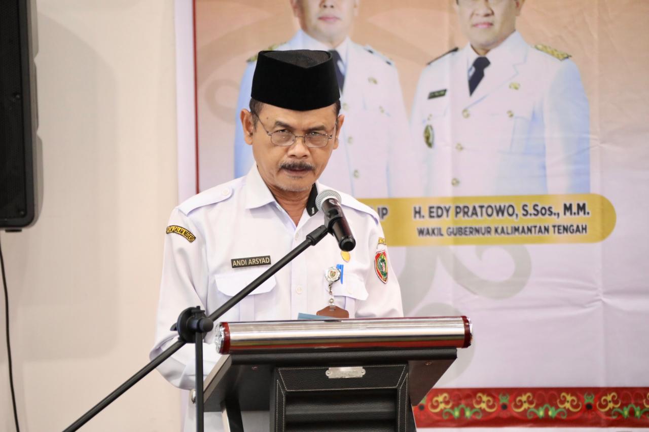 Asisten Ekbang Sri Widanarni Buka Rakor dan Sinkronisasi Bidang Kawasan Permukiman se-Kalteng