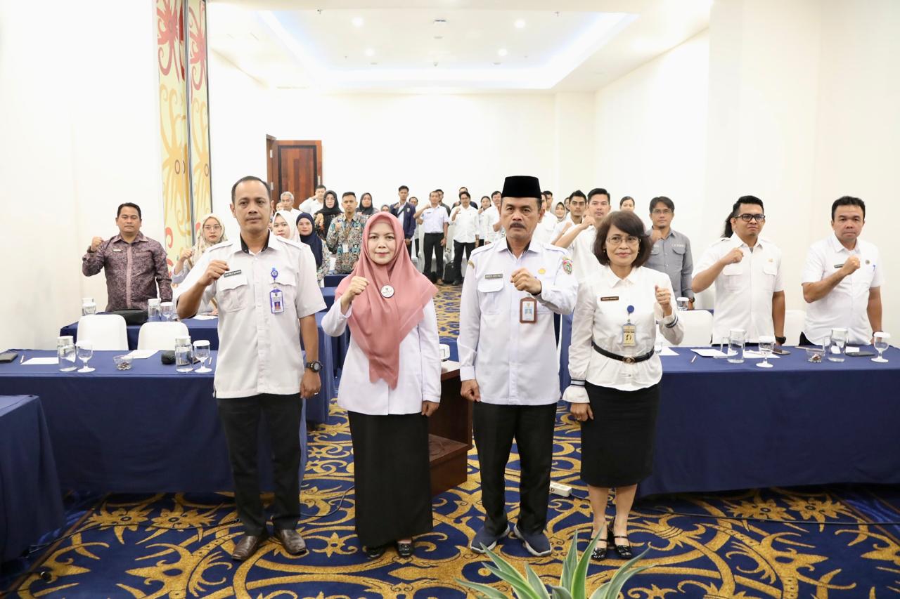 Asisten Ekbang Sri Widanarni Buka Rakor dan Sinkronisasi Bidang Kawasan Permukiman se-Kalteng