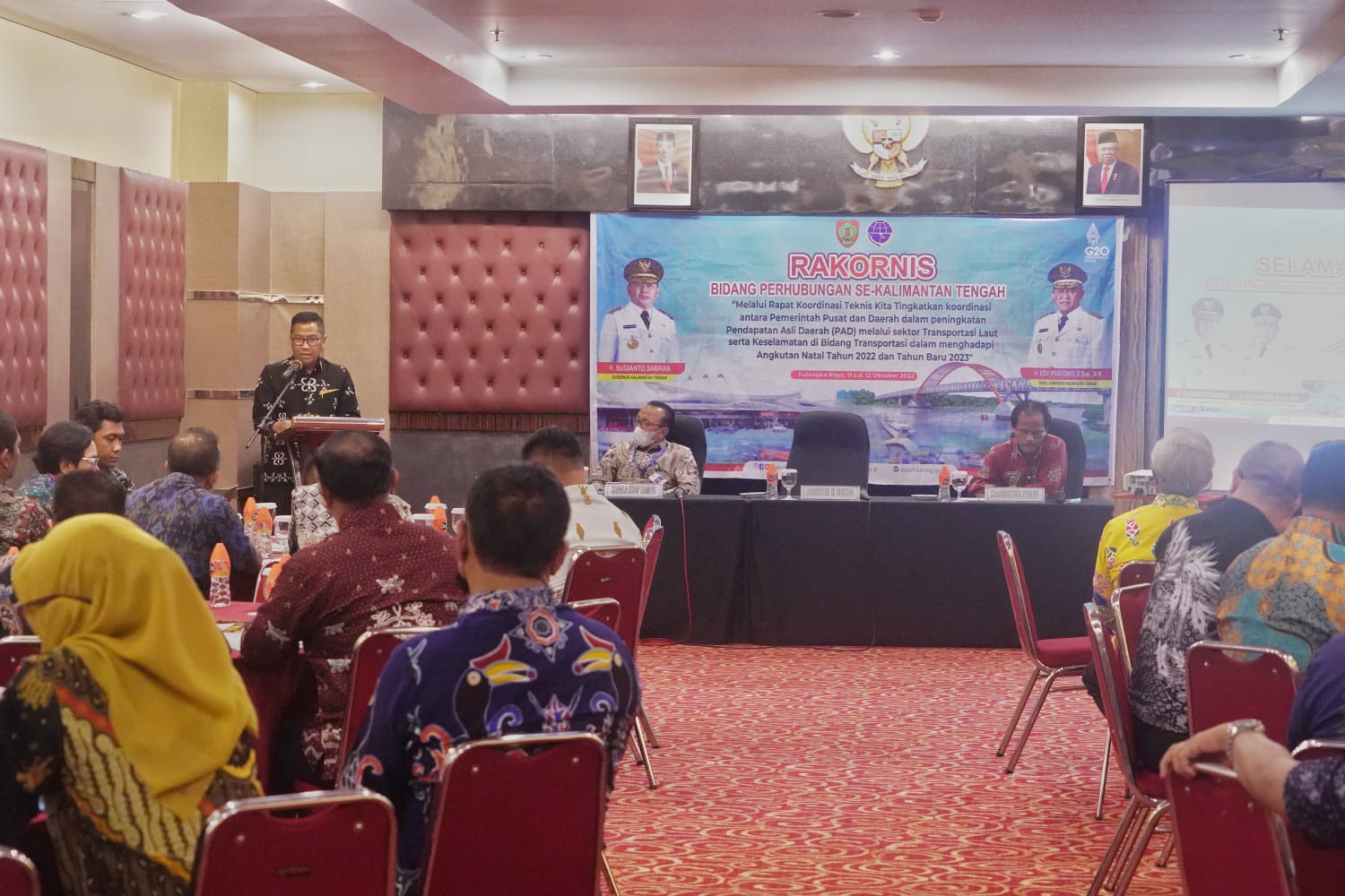 Rapat Koordinasi Teknis Perhubungan se-Kalteng Tahun 2022
