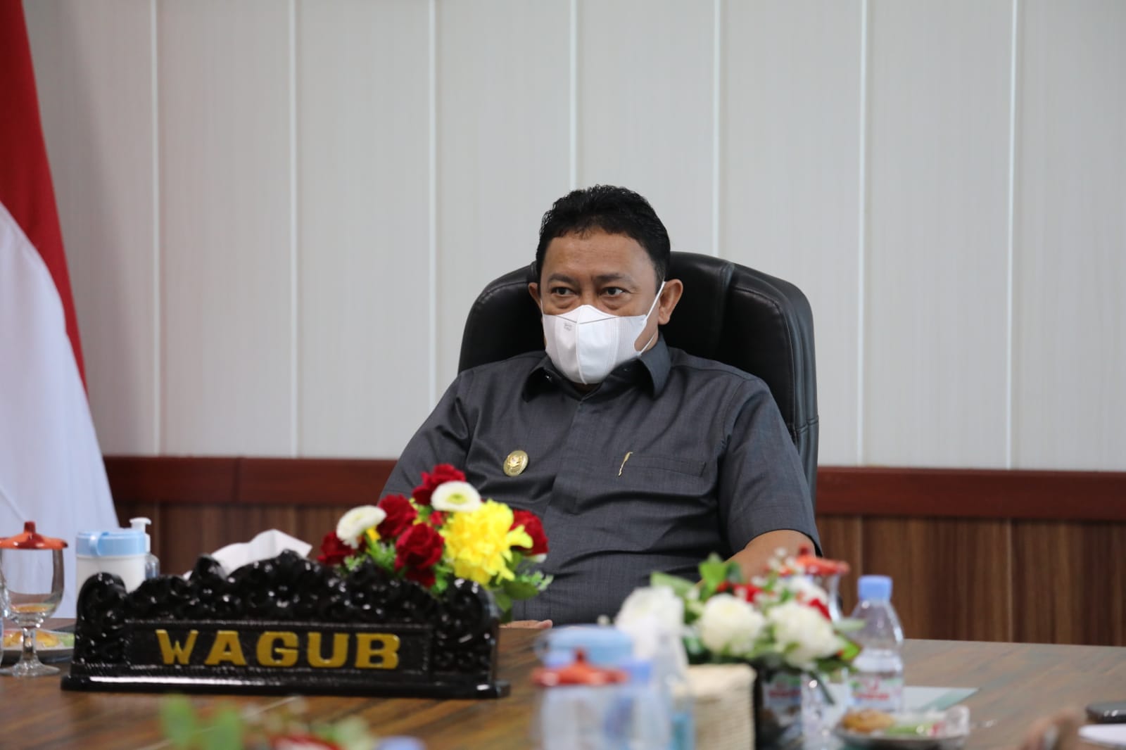 Wagub H. Edy Pratowo Hadiri Rapat Paripurna Ke-9 Masa Persidangan III Tahun Sidang 2021 DPRD Prov Kalteng